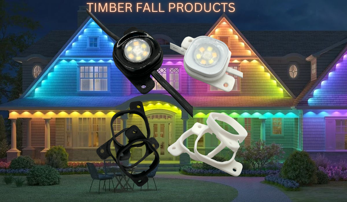 Govee Permanent Outdoor Lights PRO (H706) Brackets Install Friendly Snap in