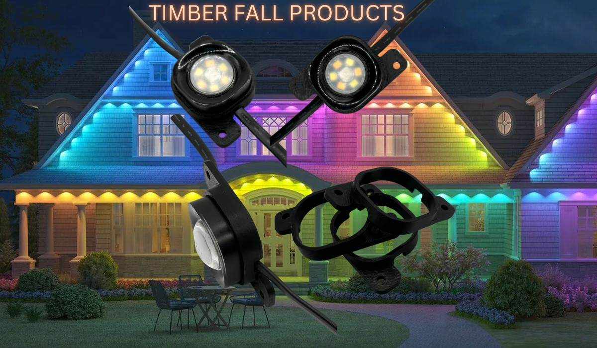 Govee Permanent Outdoor Lights PRO (H706) Brackets Install Friendly Snap in