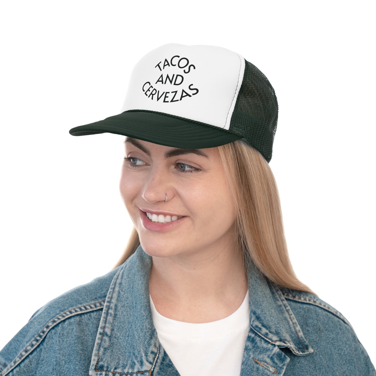 Tacos and Cervezas Trucker Caps