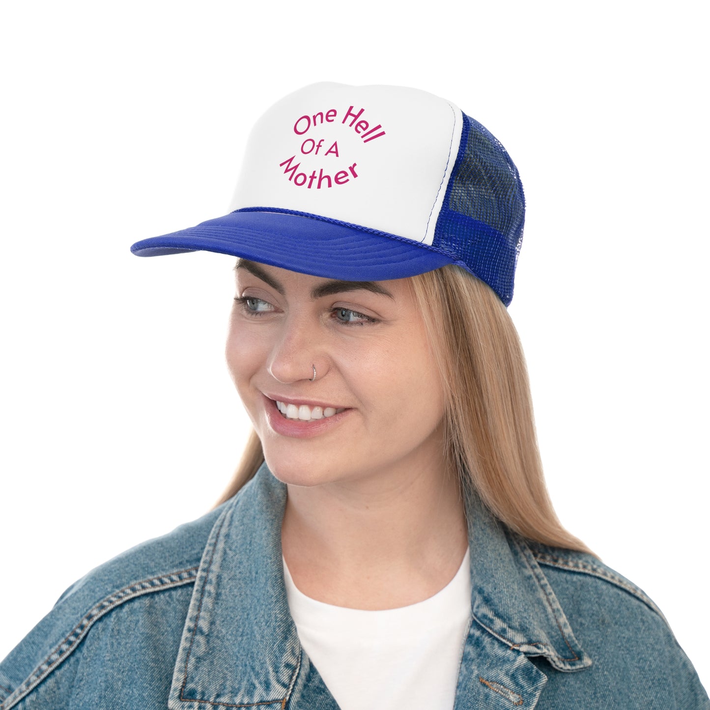 One Hell of a Mother Trucker Caps