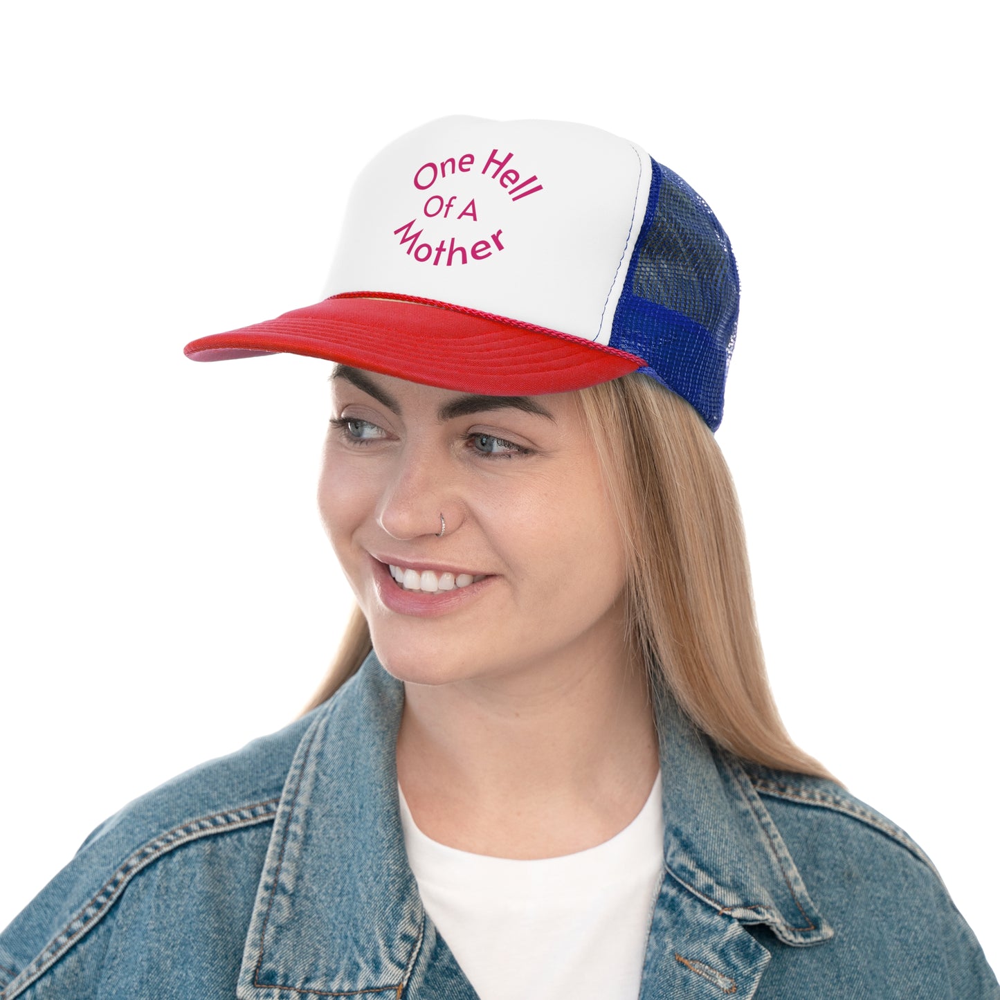 One Hell of a Mother Trucker Caps